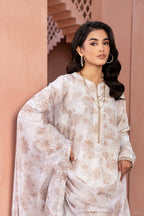 Zarif Co-Ords Unstitched Printed Poly Cambric 3Pc Suit ZCP 02 MILLIE