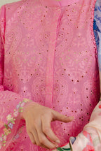 Coco by Zara Shahjahan Embroidered Lawn Unstitched 3Pc Suit D-03A TINA
