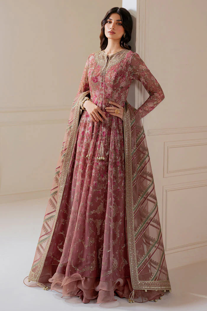 Jazmin Wedding Formal Embroidered Chiffon Unstitched 3Pc Suit UC-3064