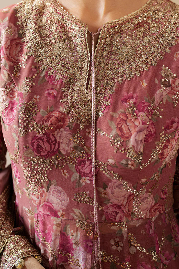 Jazmin Wedding Formal Embroidered Chiffon Unstitched 3Pc Suit UC-3064
