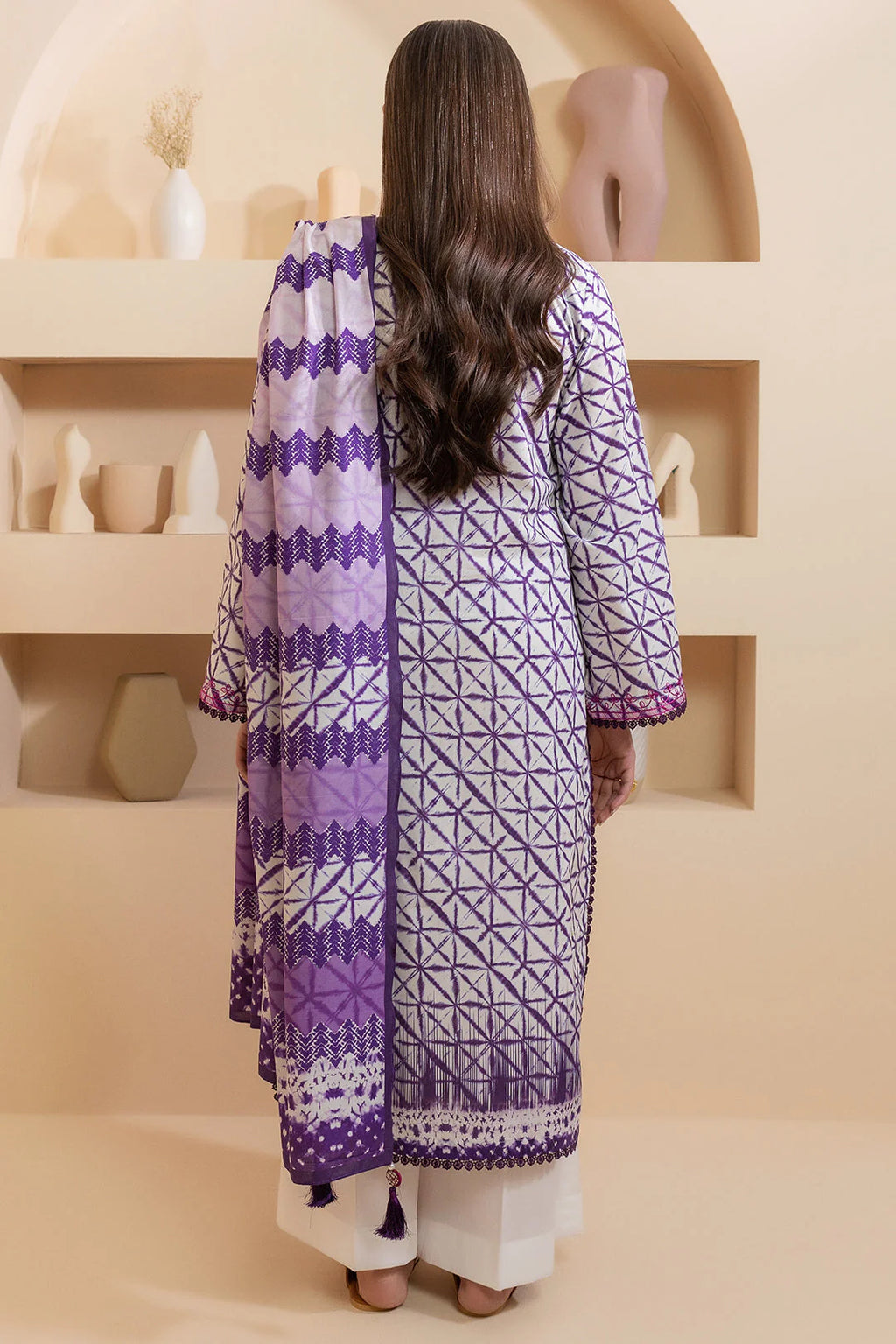 Zellbury Summer Embroidered Lawn Unstitched 2Pc Suit WUS25E20241