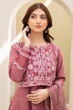 Zellbury Summer Embroidered Cambric Unstitched 3Pc Suit WUS25E30296