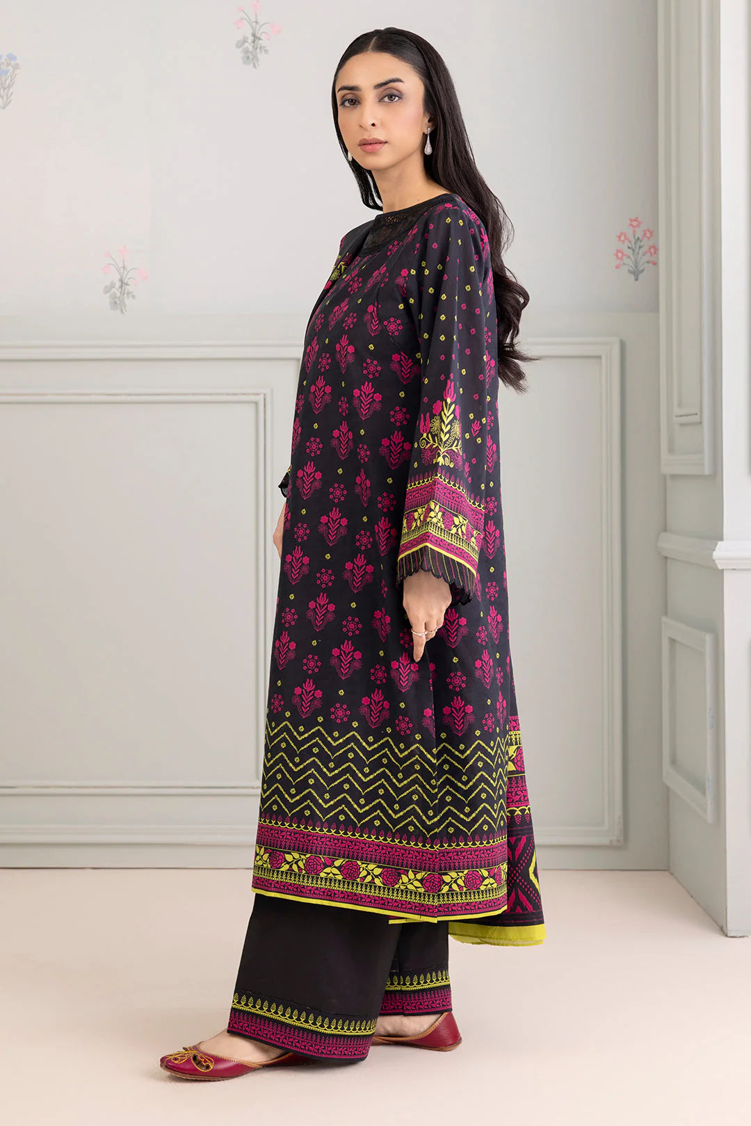 Zellbury Summer Printed Lawn Unstitched 2Pc Suit WUS25X20409