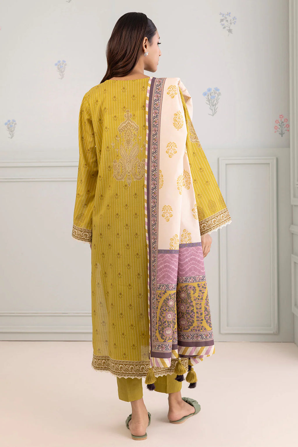 Zellbury Summer Printed Lawn Unstitched 3Pc Suit WUS25X30432