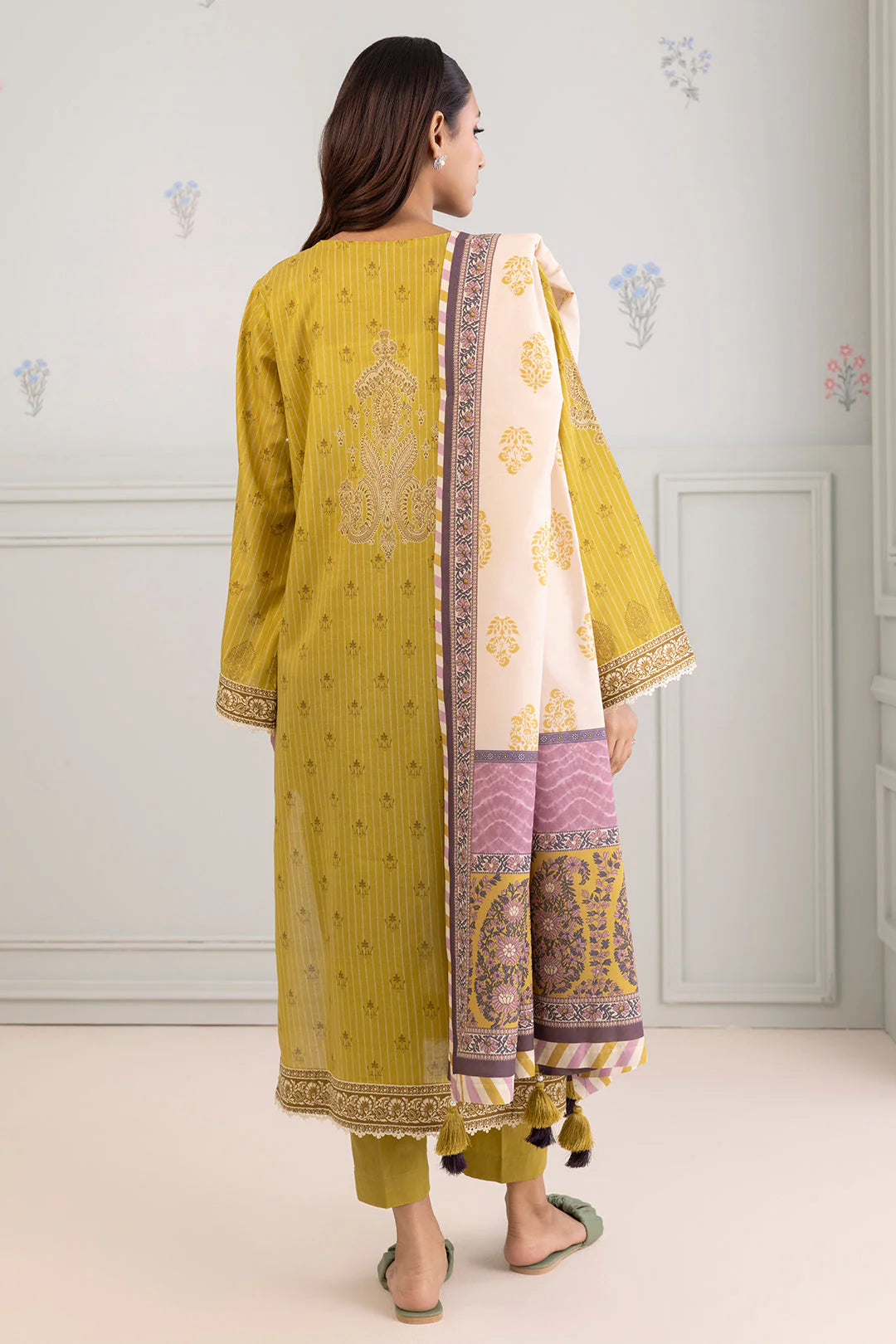 Zellbury Summer Printed Lawn Unstitched 3Pc Suit WUS25X30432
