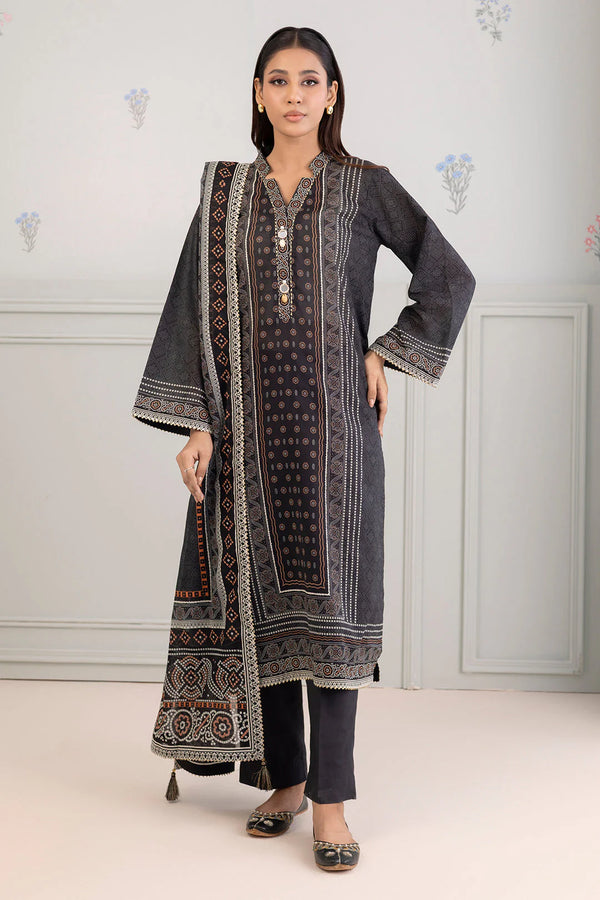 Zellbury Summer Printed Lawn Unstitched 3Pc Suit WUS25X30434