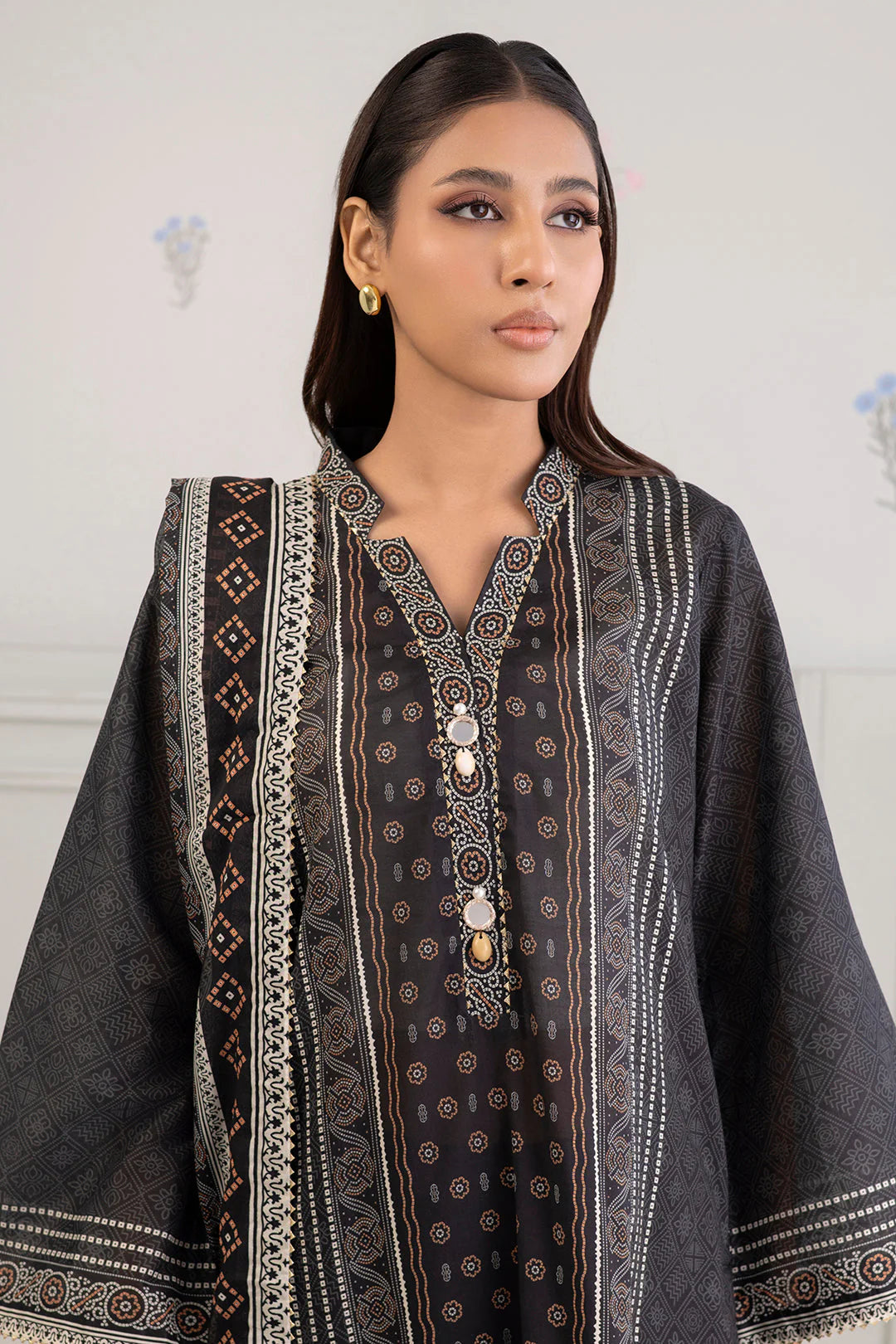 Zellbury Summer Printed Lawn Unstitched 3Pc Suit WUS25X30434