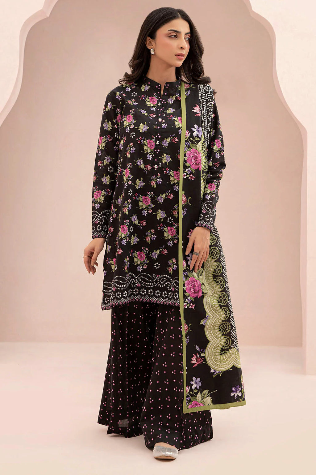 Zellbury Summer Printed Lawn Unstitched 3Pc Suit WUS25X30447