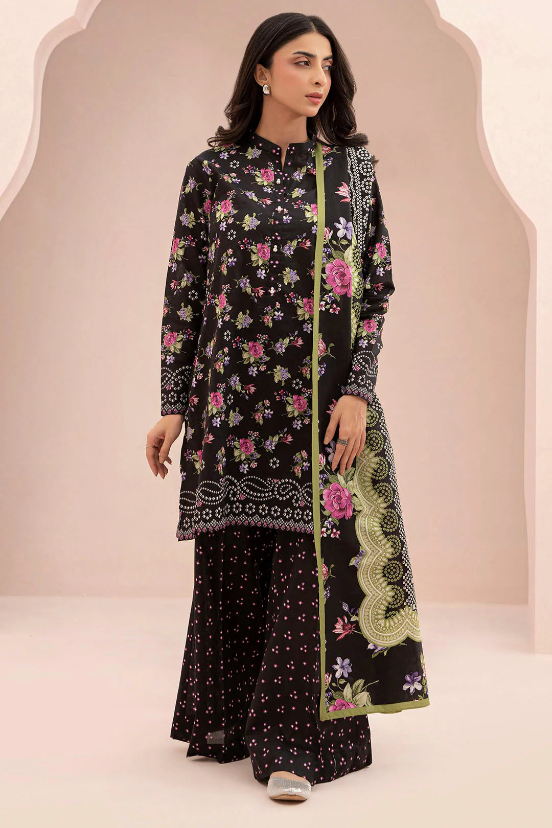 Zellbury Summer Printed Lawn Unstitched 3Pc Suit WUS25X30447