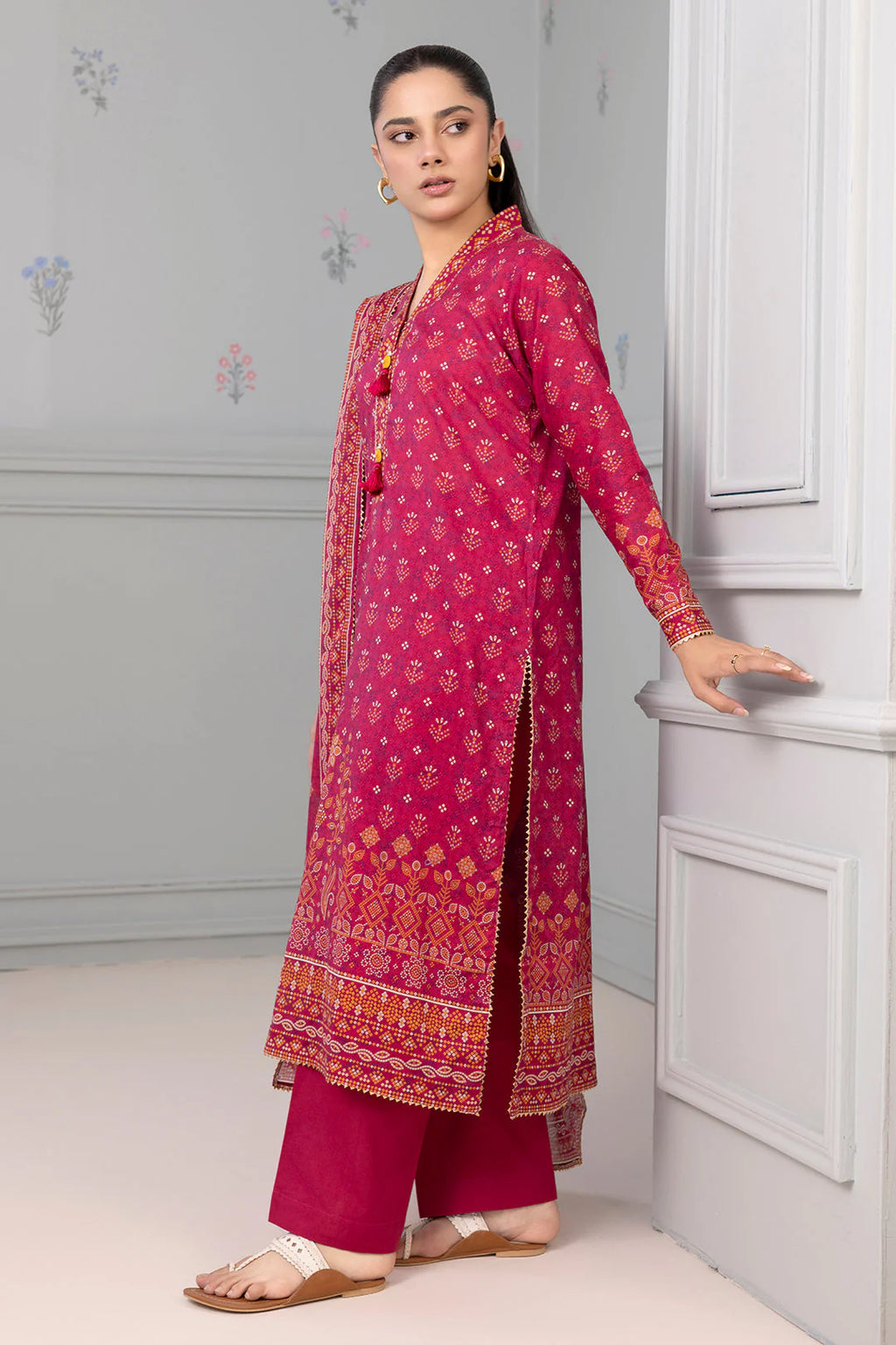 Zellbury Summer Printed Lawn Unstitched 3Pc Suit WUS25X30500