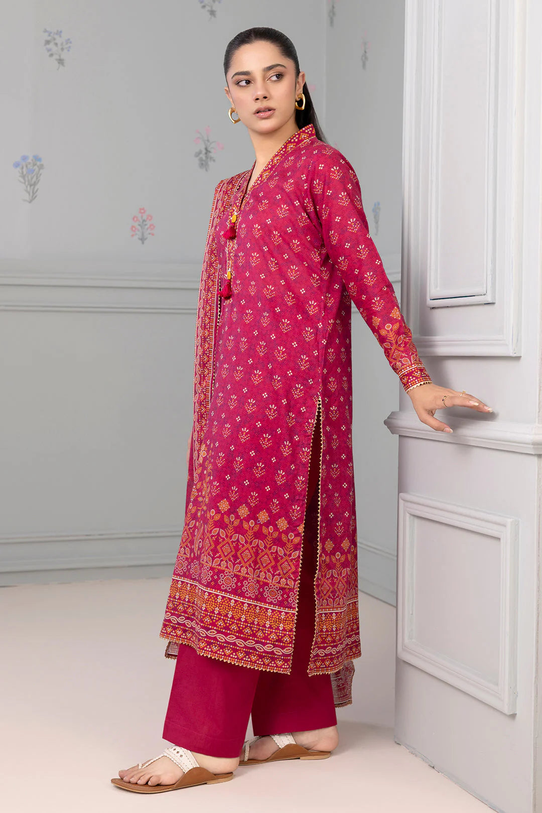 Zellbury Summer Printed Lawn Unstitched 3Pc Suit WUS25X30500