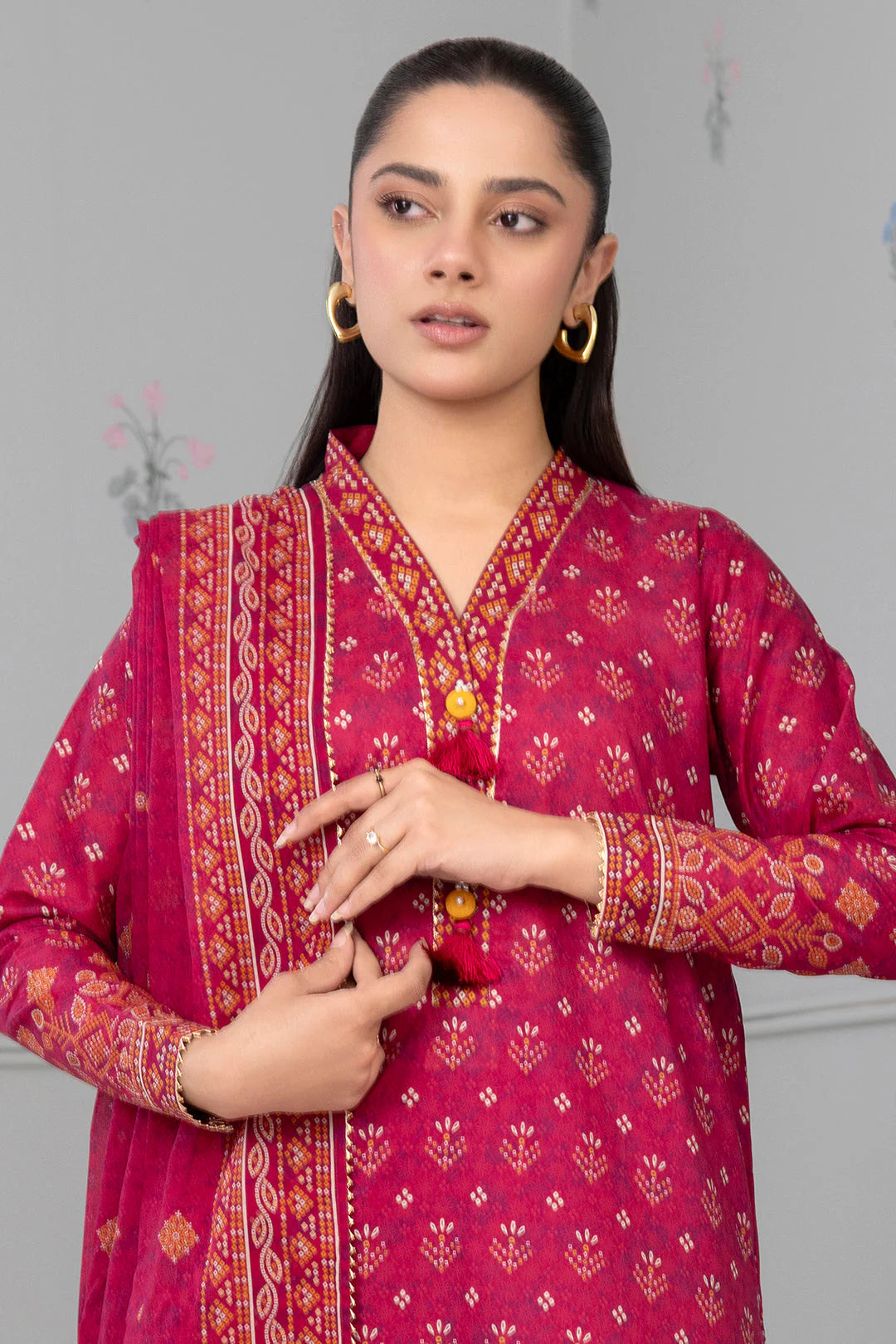 Zellbury Summer Printed Lawn Unstitched 3Pc Suit WUS25X30500