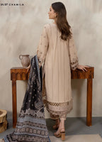Zarif Festive Chikankari Lawn Unstitched 3Pc Suit ZFL-07 Chamila