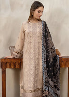 Zarif Festive Chikankari Lawn Unstitched 3Pc Suit ZFL-07 Chamila