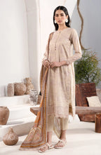 Zarif Festive Eid Embroidered Lawn Unstitched 3Pc Suit ZL-08 DIVAH
