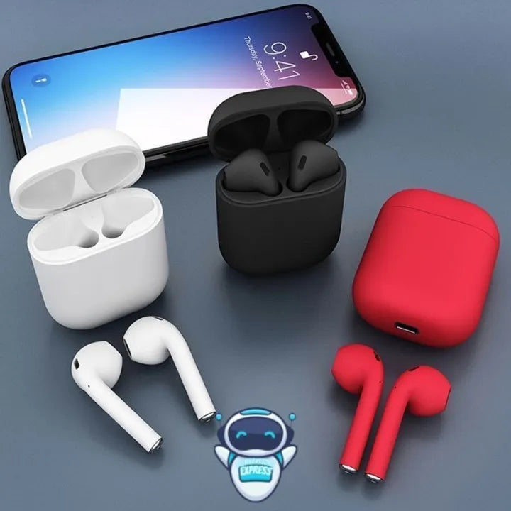T8 TWS Wireless Bluetooth Headset 5.3 with Noise Reduction, Bass, and Touch Control
