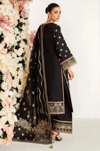 Alizeh Fashion Luxe Embroidered Raw Silk Unstitched 3Pc Suit AF-RS-07-Gale