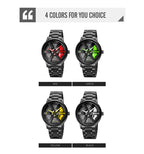 Car Wheel Watch, Racing Watch for Men/Car Enthusiast